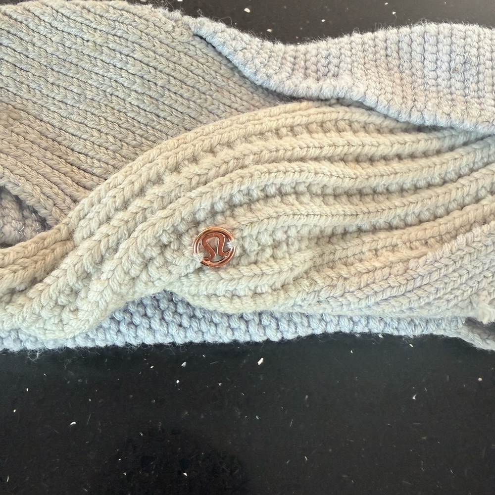 Gray Knit Lululemon Headband - Picture 3 of 5